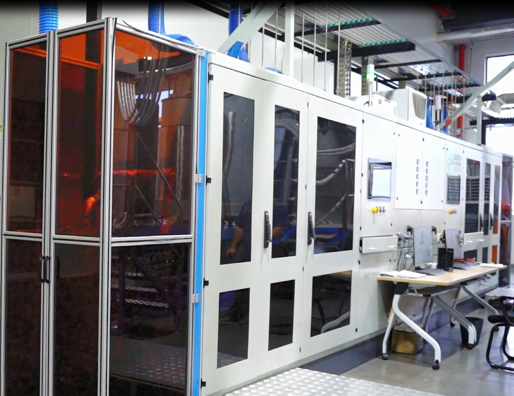 TiC/TiN/TiCN/a-Al2O3/k-Al2O3 coatings CVD-oven met temperatuurregeling 700-1050°C