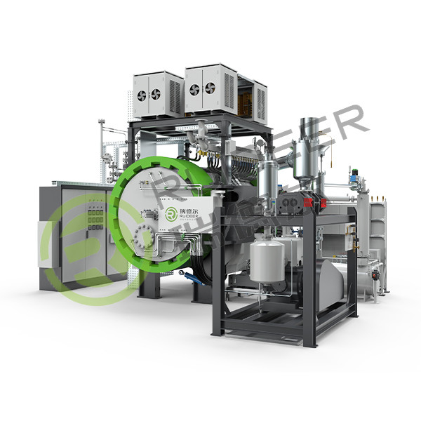Keramische sinteroven voor siliciumnitride met 60 bar druk en aanpasbare werkruimte
