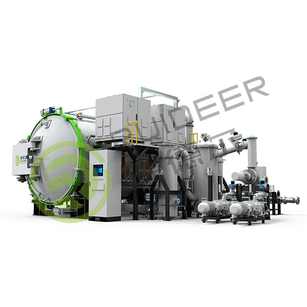 Hoogtemperatuur Sinteroven voor het herkristalliseren van siliciumcarbide Max. 2400C 3Pa/h Drukverhoging