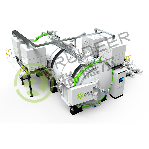 Hoogtemperatuur Sinteroven voor het herkristalliseren van siliciumcarbide Max. 2400C 3Pa/h Drukverhoging