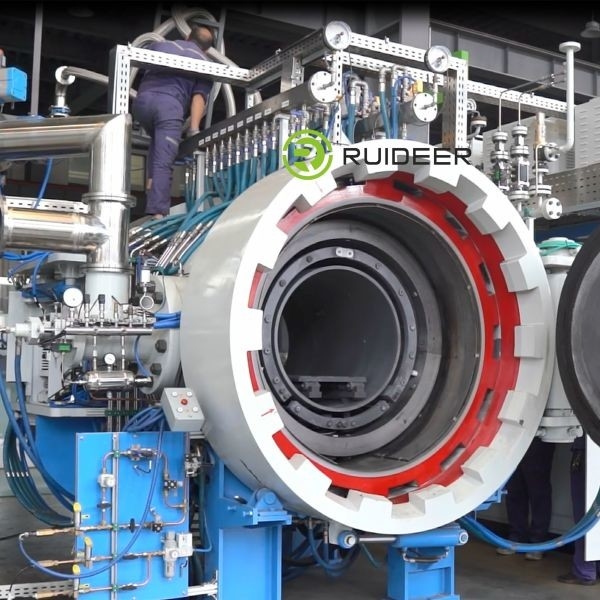 1-10 MPa gasdruk Druksinteroven voor droog vacuümsinter in vacuümgraad