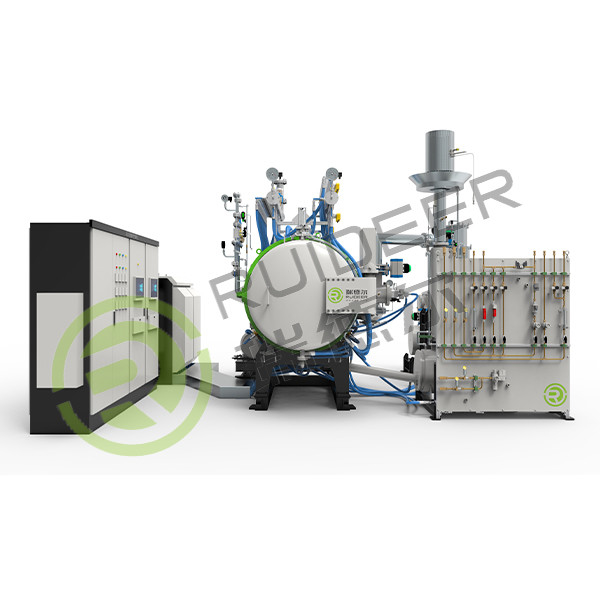 Hoog energie-efficiëntie gas-sintrooven onder druk voor een uniforme temperatuur atmosfeer en snelle koeling