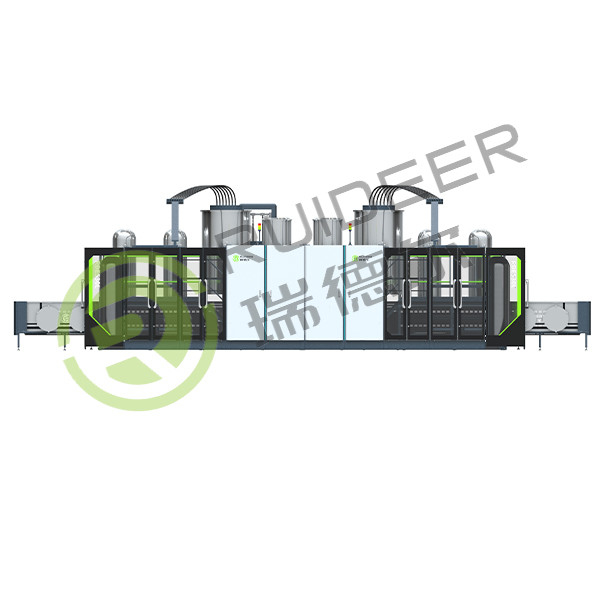 Geavanceerde CVD-coatingsmachine voor keramisch substraat Sterke coatingsaderendheid Totaal vermogen ongeveer 40/50/60/80KW