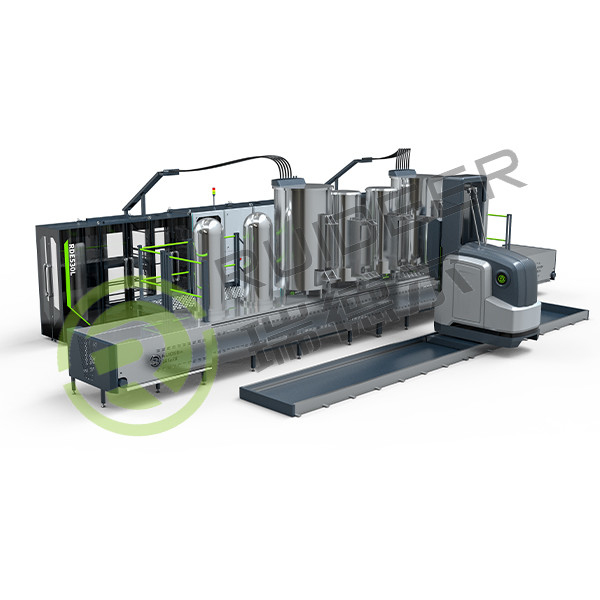 Geavanceerde CVD-coatingsmachine voor keramisch substraat Sterke coatingsaderendheid Totaal vermogen ongeveer 40/50/60/80KW