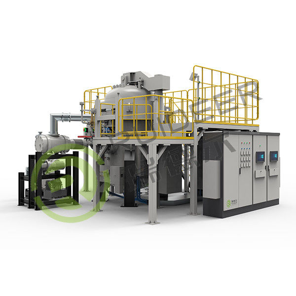 Metalen sinteroven met een unieke temperatuurregeling en een vacuümniveau tot 10-3 Mbar