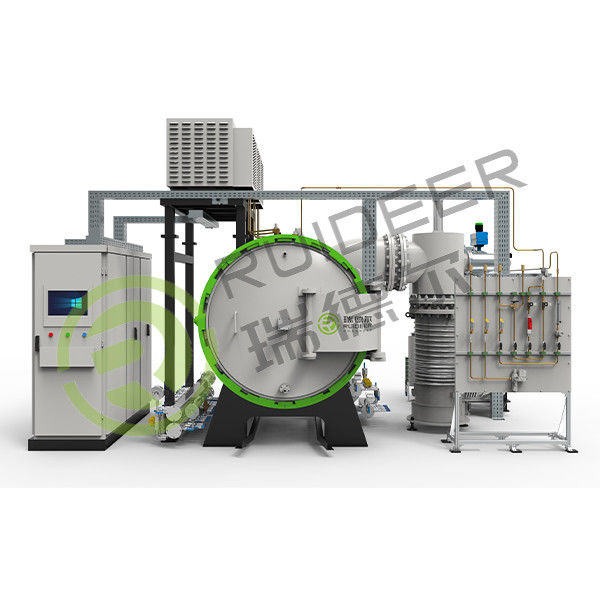 PLC-besturingssysteem en grafietverwarmingselement in hoge temperatuur vacuümoven voor uw aanpassingsvereisten