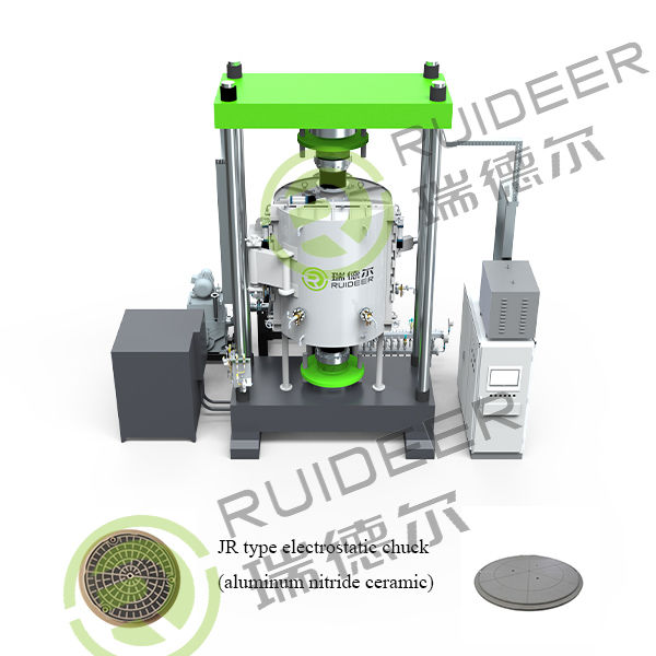 Vacuümwarmpers sinteroven elektrostatische chuck type JR (aluminiumnitride keramiek)