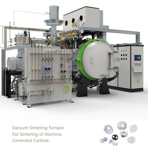 Hoogtemperatuur vacuümoven 1550C Max. werktemperatuur en 20 jaar levensduur voor industriële toepassingen