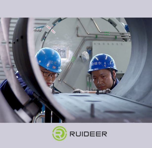 Maximum belasting van 1500 kg hogetemperatuur vacuümsinteroven met een maximale werktemperatuur van 1550°C