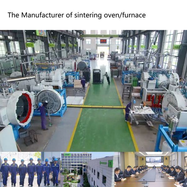 ISO CE-gecertificeerde hoogvacuümoven voor driefasige vijf-draadsysteem 380V 50HZ besturingsvoeding Max. temperatuur 1600°C