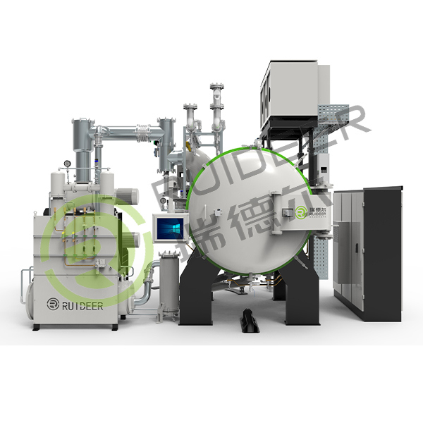 Horizontale of Verticale Siliciumcarbide Oven met snelle koeling en hoog vacuümniveau