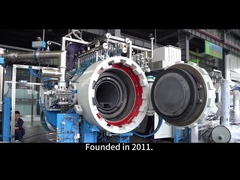 1200-1800C Sinter Hipoven Leverancier Periodieke verwarming met dubbele deur