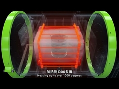 CVD-coatingoven met siliciumcarbide voor de groei van halfgeleiders